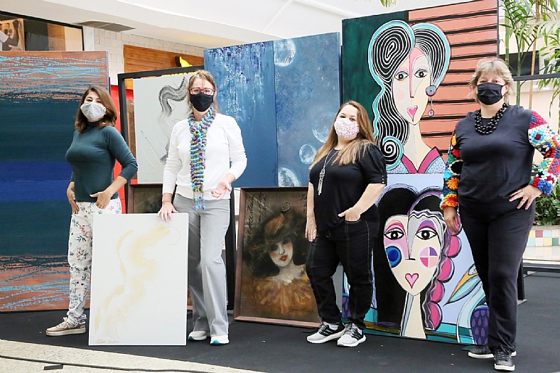 Núcleo da Acirp estreia a exposição ''Paixão'' no Riopreto Shopping