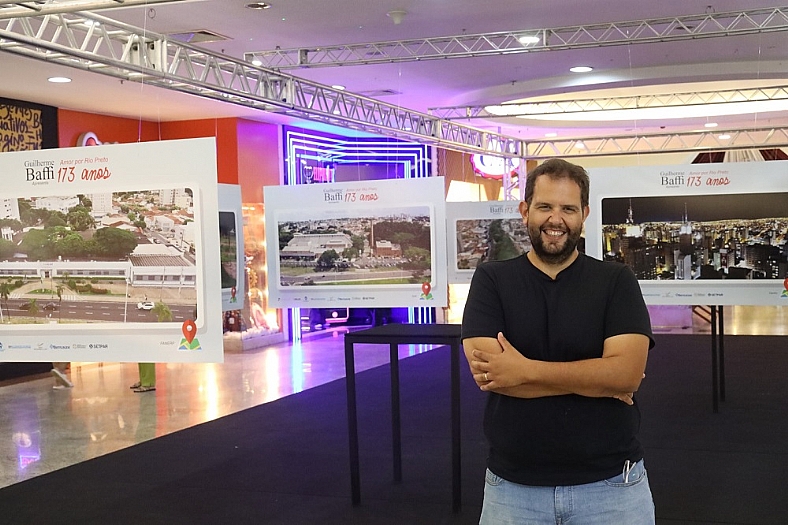Riopreto Shopping recebe exposição do fotógrafo Guilherme Baffi