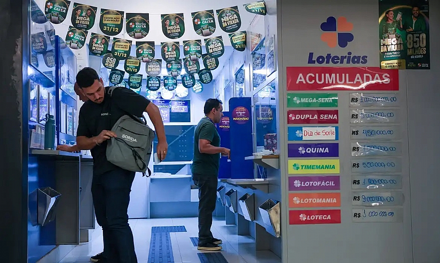 Três apostas acertam a Mega-Sena e levam R$ 34,8 milhões cada