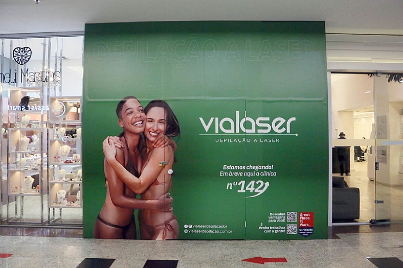 Vialaser chega ao Riopreto Shopping com tecnologia exclusiva em depilação a laser
