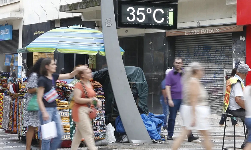 Defesa Civil alerta para alta das temperaturas em SP no início do mês