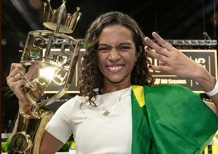 Rayssa Leal é tetracampeã do Supercrown em São Paulo