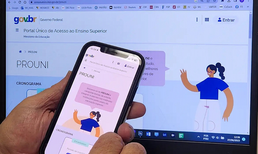 Inscrições no ProUni começam na segunda (dia 26), confira as vagas disponíveis